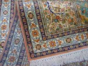 tapis de soie